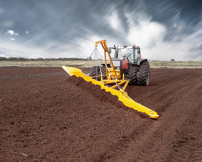 Валкователь фрезерного торфа Meripeat MPR-9.0